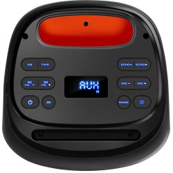 Głośnik Defender BOOMER 50 Bluetooth 50W MP3/FM/SD/USB/AUX/TWS/LED/MIC KARAOKE czarny