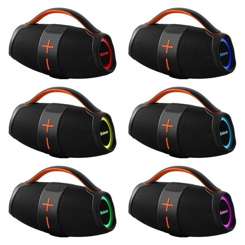 Głośnik Defender BEATBOX 24 Bluetooth 25W MP3/AUX/SD/USB/TWS/LED czarny