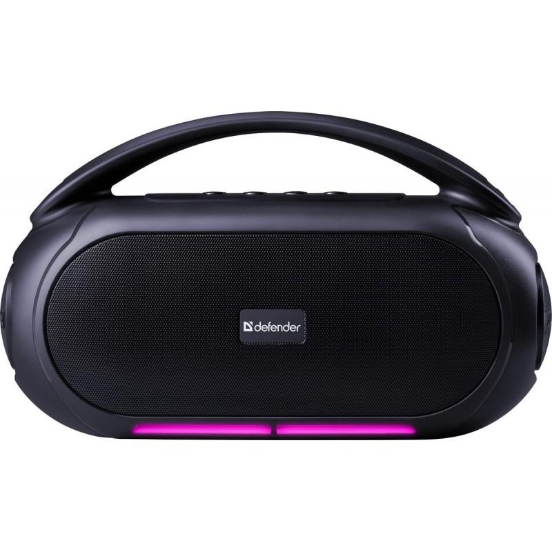 Głośnik Defender BEATBOX 12 Bluetooth 12W MP3/FM/SD/USB/LED czarny