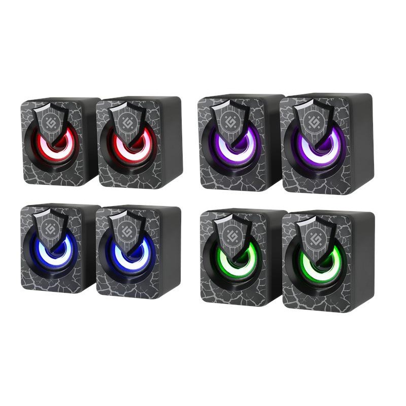 Głośniki Defender ONYX 2.0 6W USB podświetlenie LED