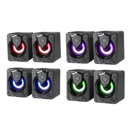 Głośniki Defender ONYX 2.0 6W USB podświetlenie LED