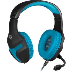 Słuchawki z mikrofonem Defender SCRAPPER 500 Gaming niebiesko-czarne + adapter 4 pin + GRA