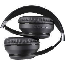 Słuchawki z mikrofonem Defender FREEMOTION B571 bezprzewodowe Bluetooth podświetlane + MP3 Player + mikrofon, czarne