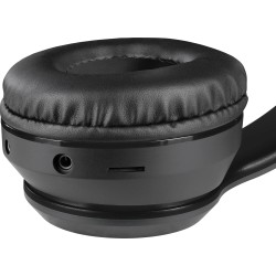Słuchawki z mikrofonem Defender FREEMOTION B571 bezprzewodowe Bluetooth podświetlane + MP3 Player + mikrofon, czarne