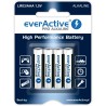 Baterie alkaliczne AAA/LR03 everActive Pro Alkaline 4 sztuki