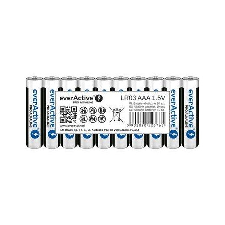 Baterie alkaliczne AAA / LR03 everActive Pro 10 sztuk