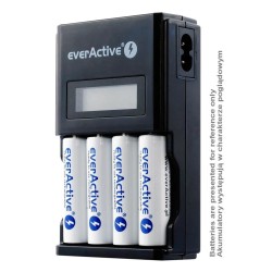 Ładowarka akumulatorków Ni-MH EverActive NC-450 Black Edition