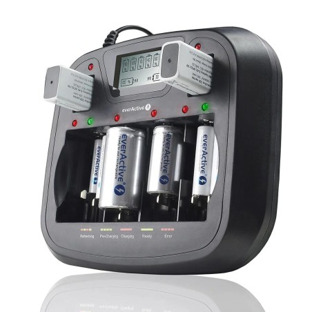 Ładowarka akumulatorków Ni-MH EverActive NC900U