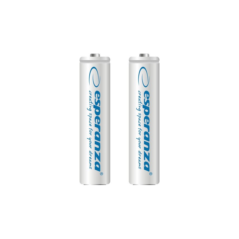 Akumulatorki AAA Esperanza 1000mAh 2szt. białe