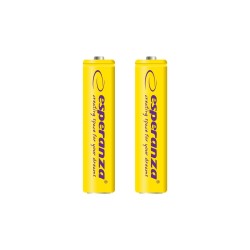 Akumulatorki AAA Esperanza 1000mAh 2szt. żółte
