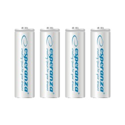 Akumulatorki AA Esperanza 2000mAh 4szt. białe