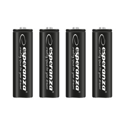 Akumulatorki AA Esperanza 2600mAh 4szt. czarne