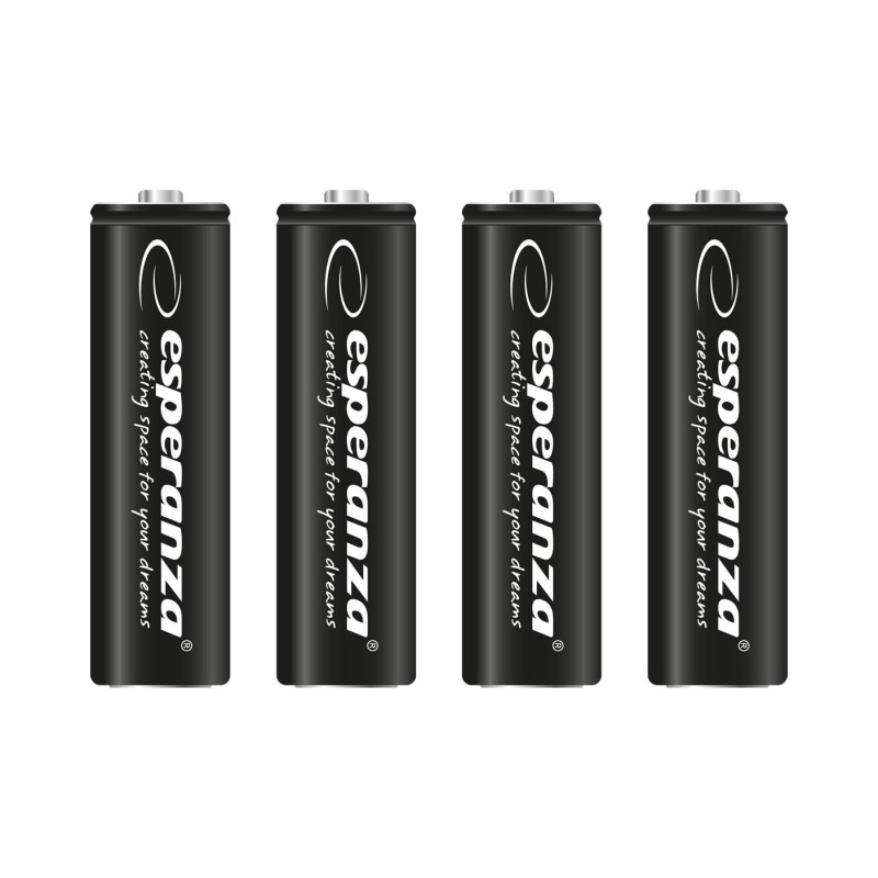 Akumulatorki AA Esperanza 2600mAh 4szt. czarne