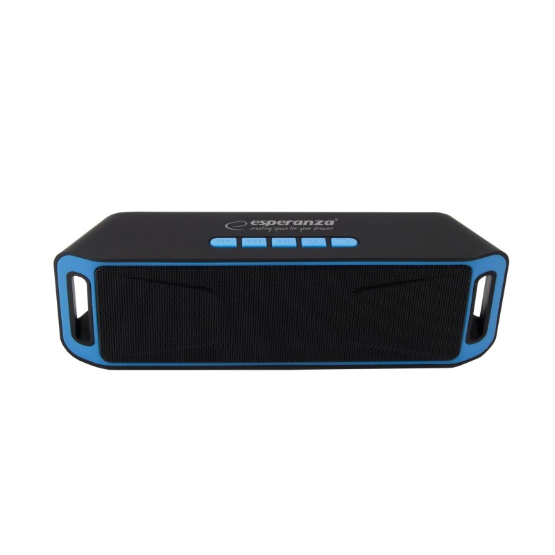 Głośnik Bluetooth Esperanza FM Folk EP126KB czarno niebieski