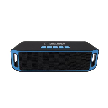 Głośnik Bluetooth Esperanza FM Folk EP126KB czarno niebieski