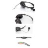 Słuchawki z mikrofonem Esperanza EH115 PRESTO czarne