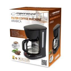 Ekspres do kawy Esperanza EKC005 Arabica przelewowy 1,8l czarny