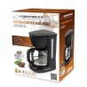 Ekspres do kawy Esperanza EKC005 Arabica przelewowy 1,8l czarny