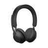 Słuchawki z mikrofonem Jabra Evolve2 65 Link380c UC Stereo czarne bezprzewodowe