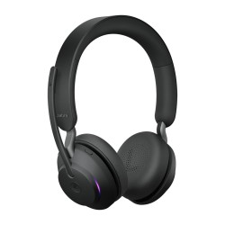 Słuchawki z mikrofonem Jabra Evolve2 65 Stand Link380c MS Stereo Black bezprzewodowe