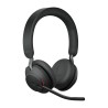 Słuchawki z mikrofonem Jabra Evolve2 65 Stand Link380c MS Stereo Black bezprzewodowe
