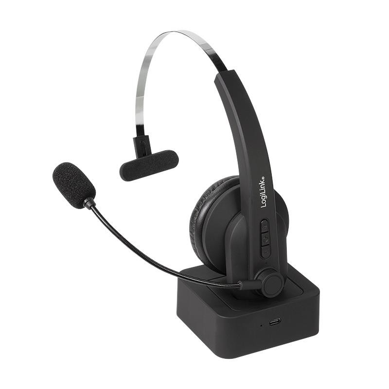 Słuchawka z mikrofonem LogiLink BT0059 Bluetooth 5.0, mono