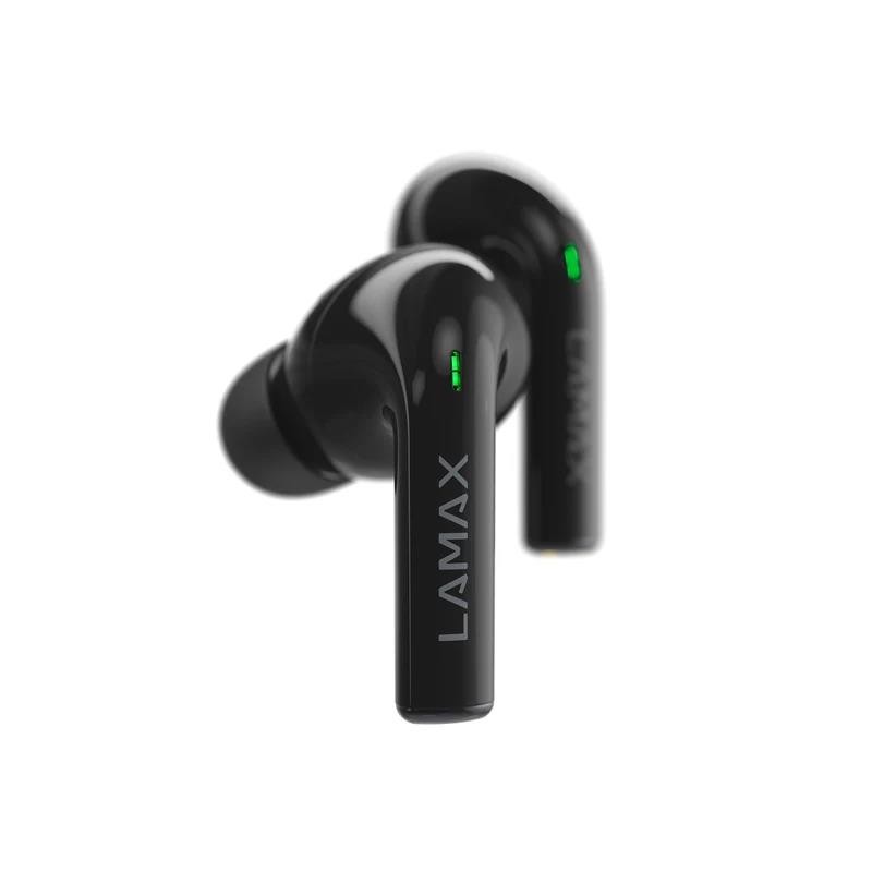 Słuchawki bezprzewodowe LAMAX Clips1 ANC BT 5.3 BeatBass® czarne