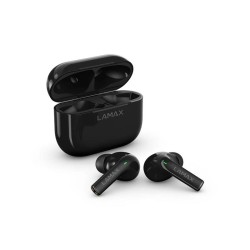 Słuchawki bezprzewodowe LAMAX Clips1 ANC BT 5.3 BeatBass® czarne