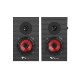 Głośniki Genesis Helium 200 2.0 20W RMS czarno-czerwone