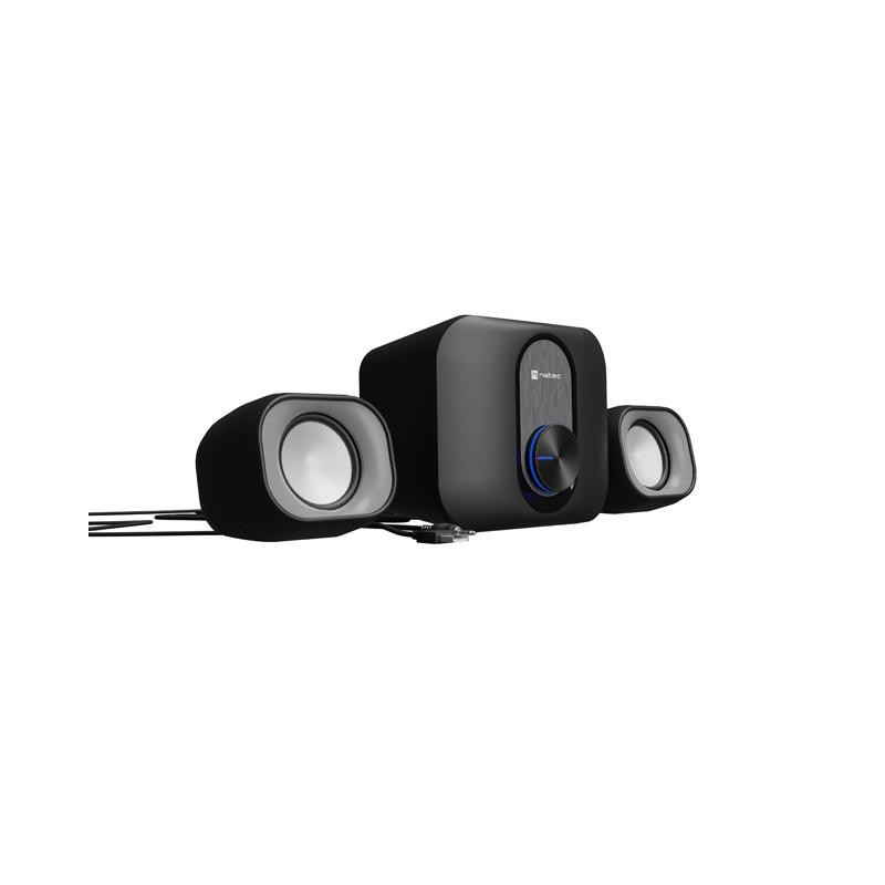 Głośniki Natec Pug 11W RMS 2.1 Czarne