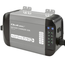 Ładowarka inteligentna Qoltec Monolith do akumulatorów LiFePO4 AGM GEL SLA | 20A | 12V