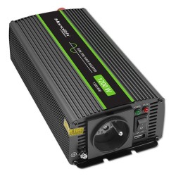 Przetwornica napięcia Qoltec Monolith | 600W | 1200W | 12V na 230V | Czysty Sinus