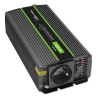 Przetwornica napięcia Qoltec Monolith | 600W | 1200W | 12V na 230V | Czysty Sinus