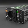 Przetwornica napięcia Qoltec Monolith | 600W | 1200W | 12V na 230V | Czysty Sinus