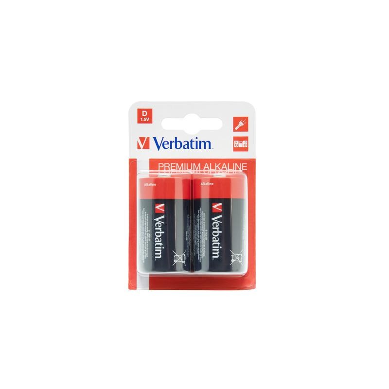 Bateria Verbatim LR20 D (2 szt blister)