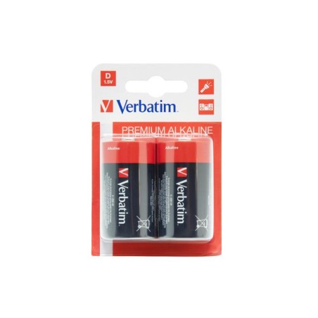 Bateria Verbatim LR20 D (2 szt blister)