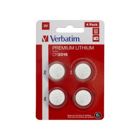 Bateria Verbatim CR2016 (4 szt blister)