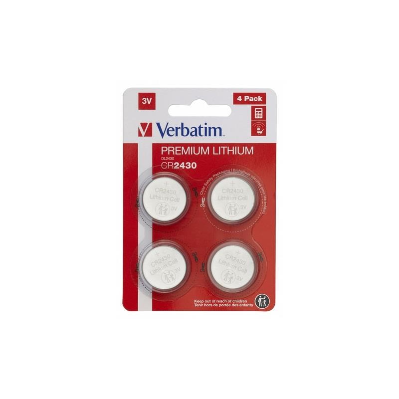 Bateria Verbatim CR2430 (4 szt blister)