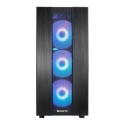 Obudowa Chieftec HUNTER 2 GS-02B-OP ATX ARGB z oknem bez zasilacza czarna