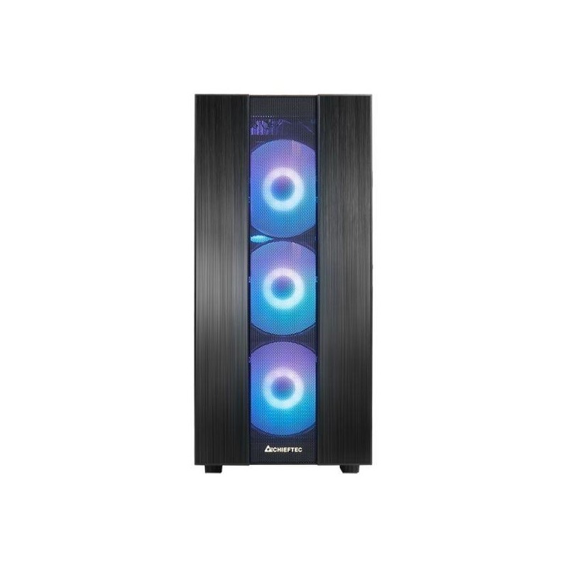 Obudowa Chieftec HUNTER 2 GS-02B-OP ATX ARGB z oknem bez zasilacza czarna