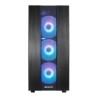 Obudowa Chieftec HUNTER 2 GS-02B-OP ATX ARGB z oknem bez zasilacza czarna