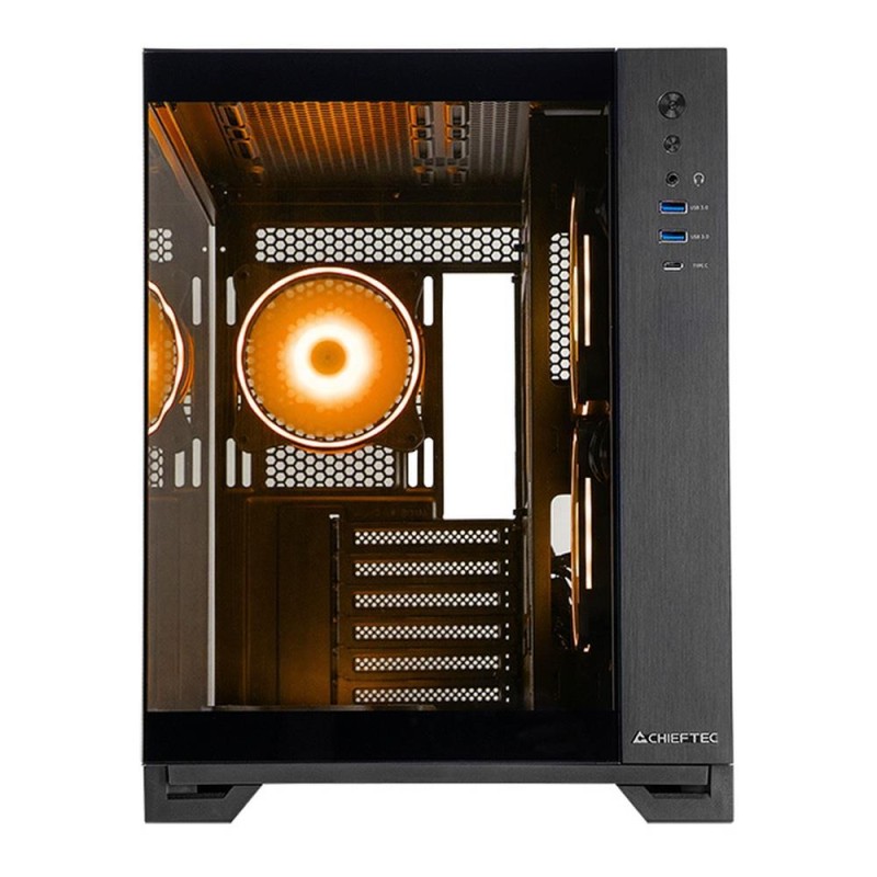 Obudowa Chieftec VISIO GM-30B-TG-OP ATX ARGB z oknem bez zasilacza czarna