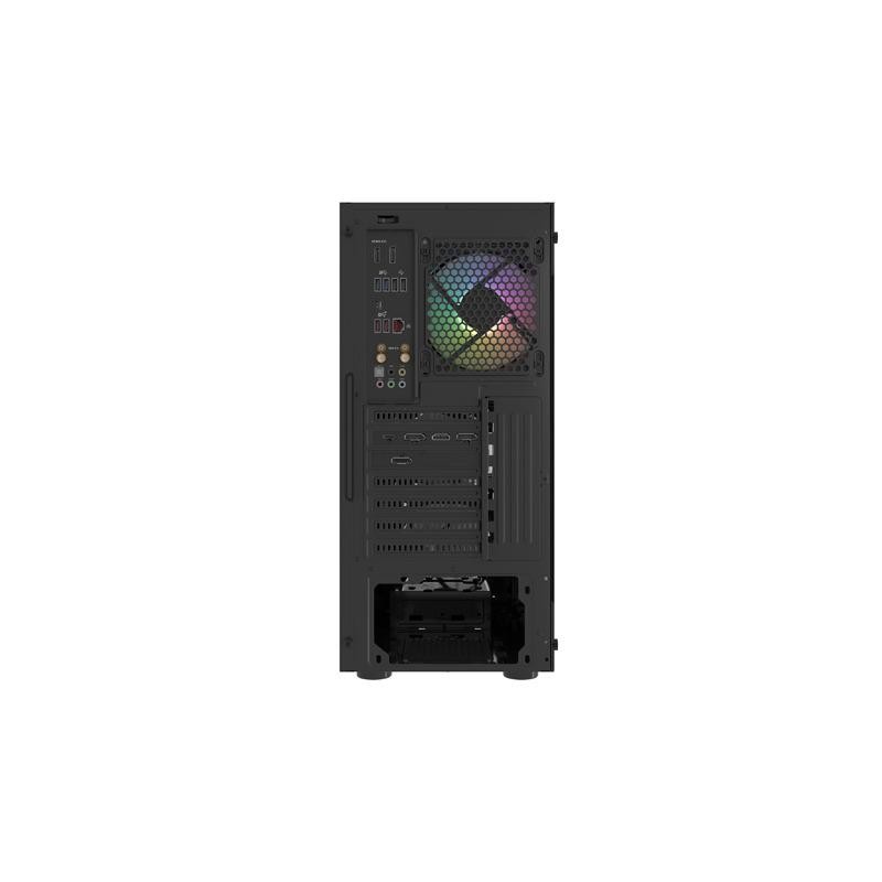 Obudowa Fury SHOBO SH4 RGB ATX Midi Tower z oknem czarna