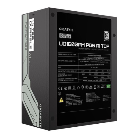 Zasilacz Gigabyte GP-UD1600PM-PG5 1600W PCIE5.0 140mm 80+Platinum
