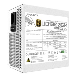 Zasilacz Gigabyte GP-UD1000GM PG5 V2 ICE 1000W 120mm 80+Gold