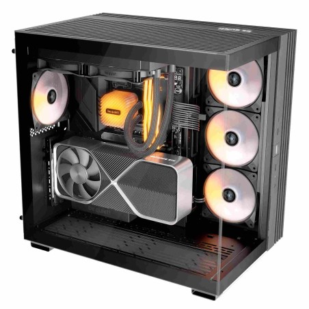 Obudowa be quiet! Light Base 600 DX Black ATX Midi z oknem bez zasilacza