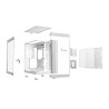 Obudowa be quiet! Light Base 600 DX White ATX Midi z oknem bez zasilacza