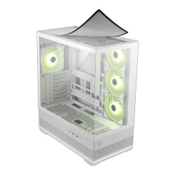 Obudowa MSI MAG PANO 110R PZ WHITE ATX Midi z oknem, bez zasilacza