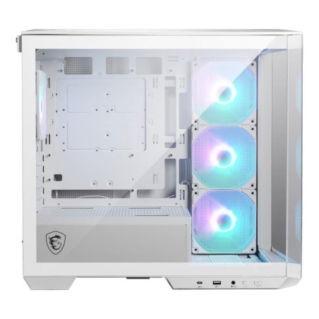Obudowa MSI MAG PANO M100R PZ WHITE M-ATX Micro Tower z oknem, bez zasilacza