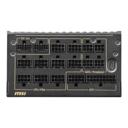 Zasilacz MSI MEG Ai1600T PCIE5 1600W 135mm 80plus Platinum aPFC